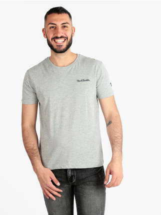 Baumwoll-T-Shirt mit Rundhalsausschnitt für Herren