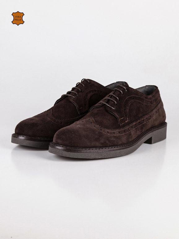 Berby oxfords in suede leather