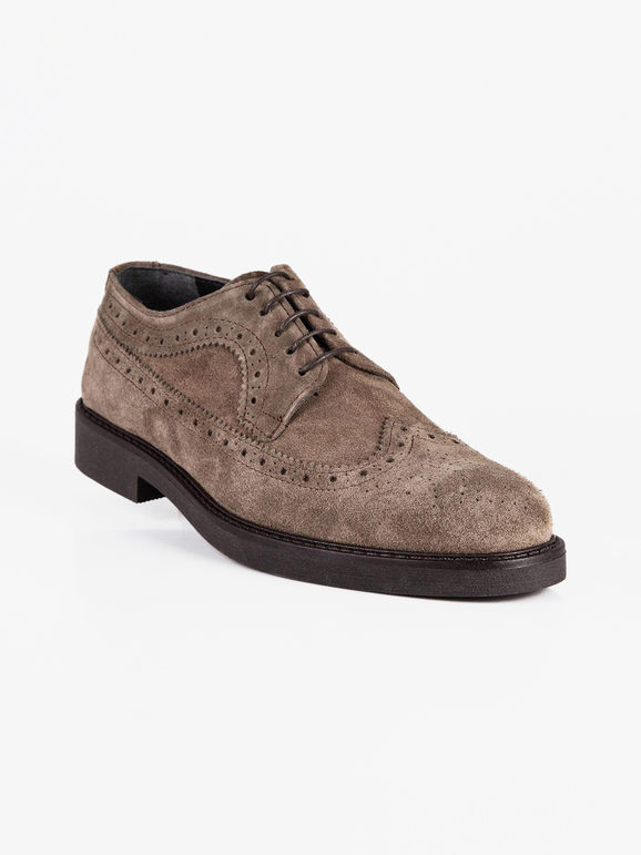Berby oxfords in suede leather