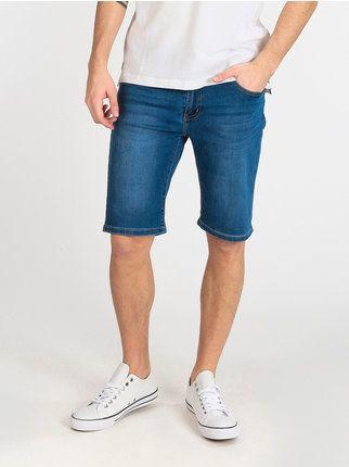 Bermuda in jeans uomo
