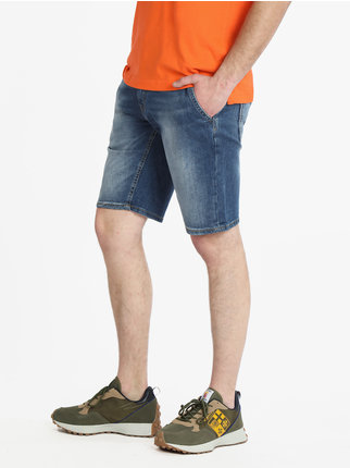 Bermuda shorts for men in jeans