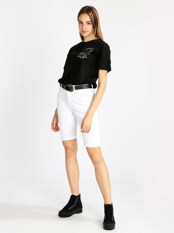 Bermuda-Shorts für Damen in Jeans