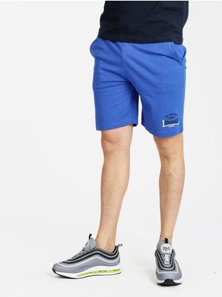 Bermuda shorts in cotton with drawstring for men