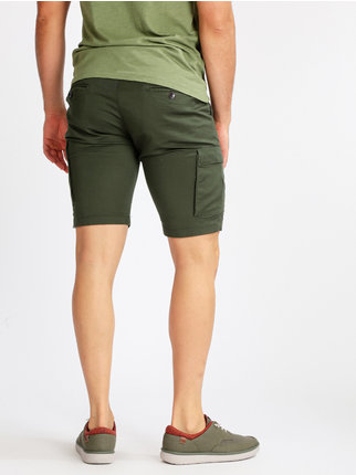 Bermuda shorts in cotton with large pockets