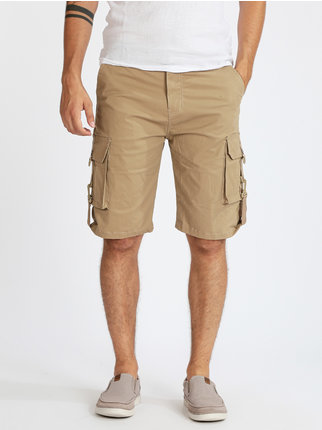 Bermuda shorts in cotton