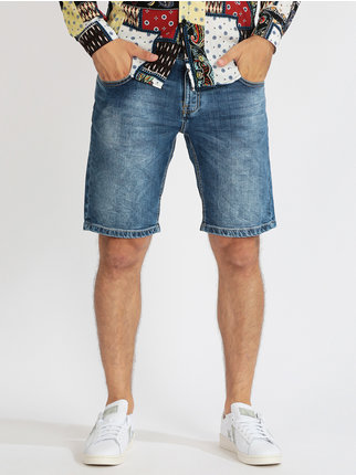 Bermuda shorts in men's jeans