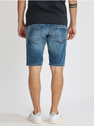 Bermuda shorts in men's jeans