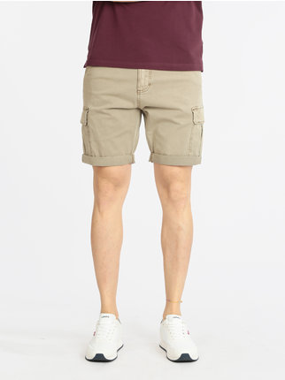 Bermuda with large pockets for men