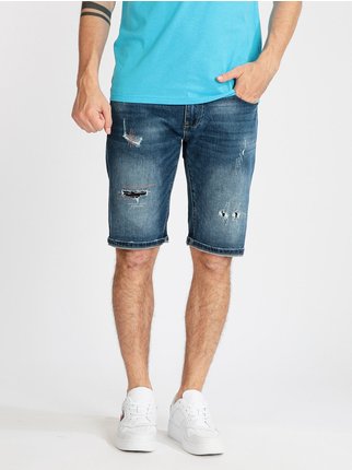 Bermudas de hombre en jeans silm fit