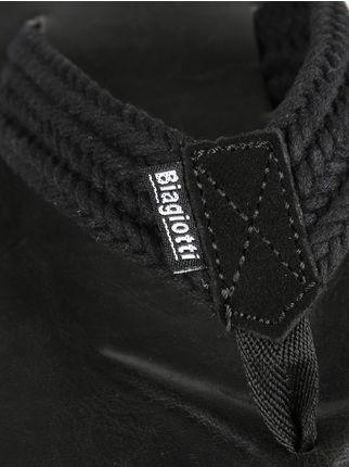 Biagiotti men's flip flops in fabric