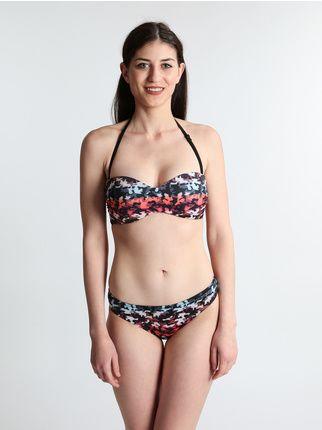Bikini a fascia mimetico modello CAYO LARGO  coppa B