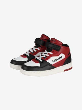 Block VIRV0012T - Two-tone children's high-top sneakers