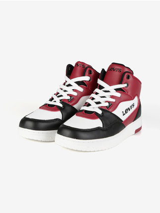 Block VIRV0013T  Two-tone high-top sneakers for boys