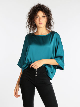 Verde L MODA DONNA Camicie & T-shirt Blusa Casual SHEIN Blusa sconto 58% 