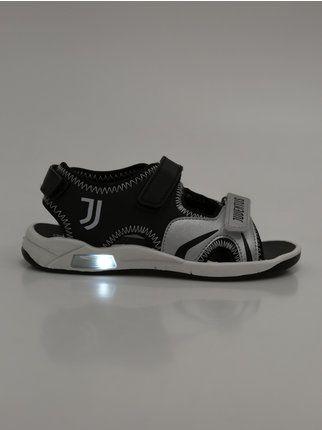 Boy sandals with light and rips