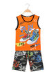 Boys 2-piece set with camouflage print