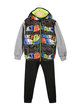 Boys 3 piece suit with padded vest