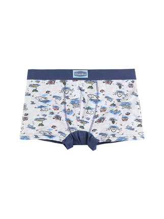 Boy's boxer shorts with print