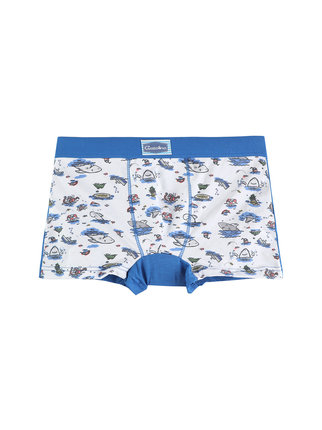 Boy's boxer shorts with print