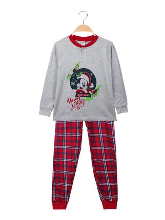 Boy's Christmas pajamas in warm cotton