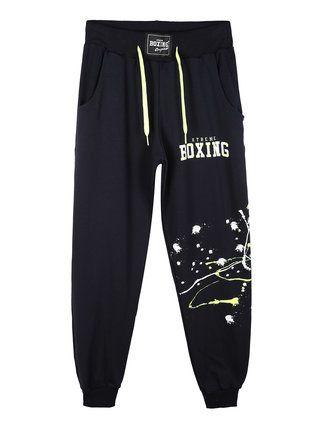 Boys' fleece trousers with cuffs
