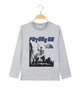Boy's long-sleeved t-shirt with print