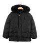 Boy's padded down jacket with hood