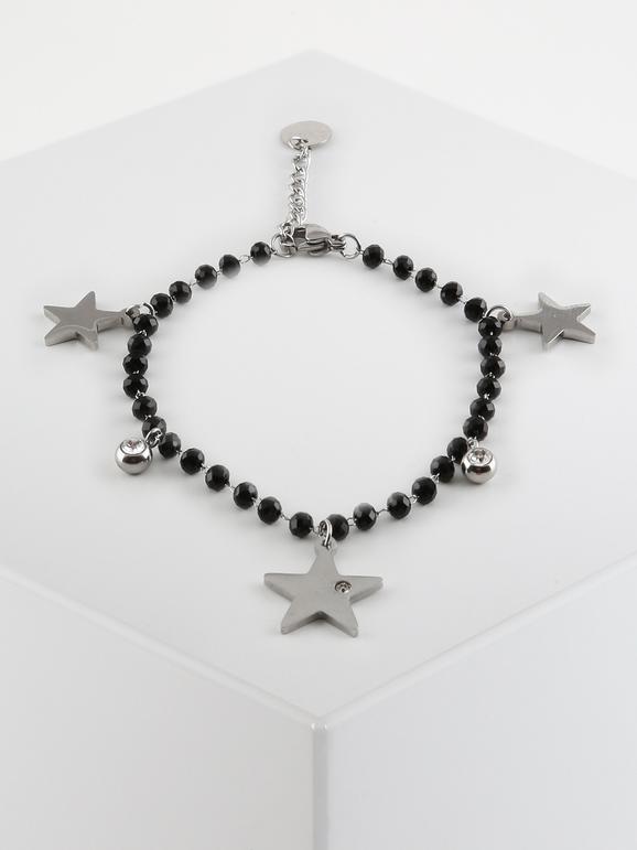 Bracelet with beads and stars