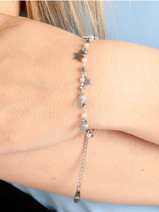 Bracelet with beads and stars