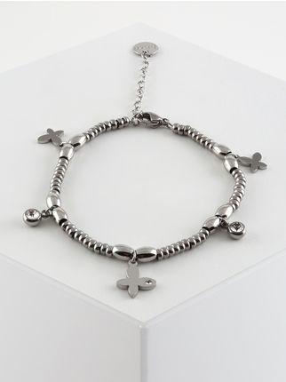 Bracelet with small butterfly pendants