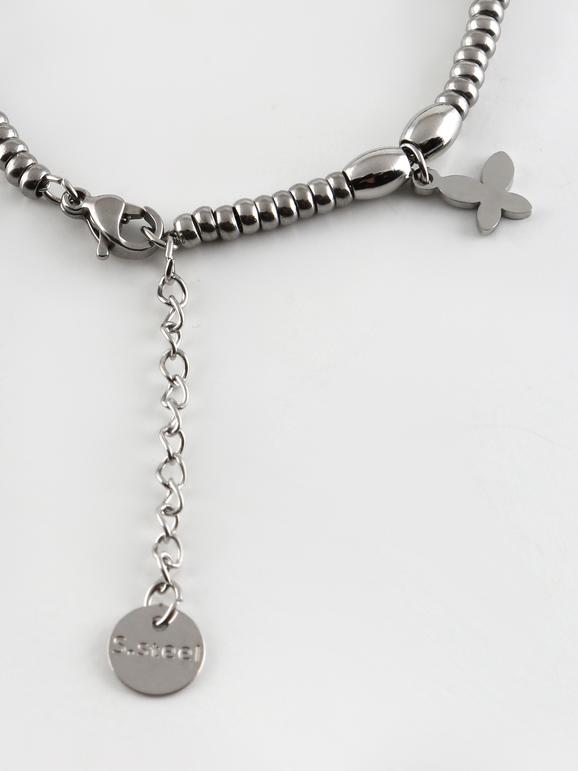 Bracelet with small butterfly pendants