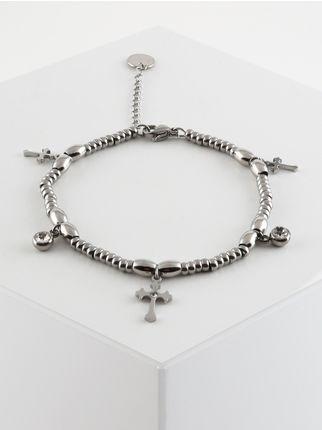 Bracelet with small cross pendants