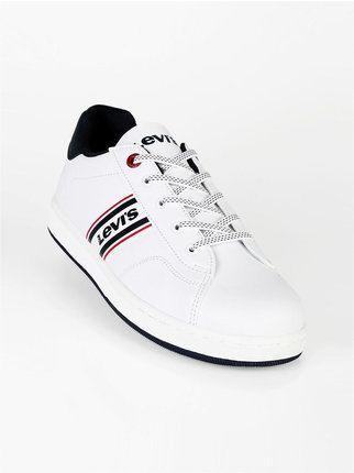 Brandon Lace VADS0041S Sneakers in ecopelle da  ragazzo
