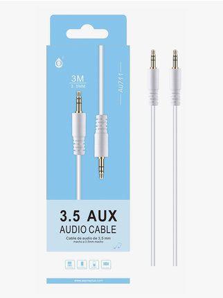 Cable de audio macho de 3,5 mm
