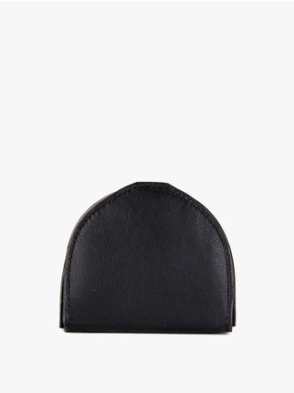 Calamitate leather purse  Black