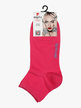 Calcetines cortos de mujer de color liso.