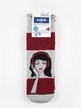 Calcetines de niña antideslizantes en cálido algodón con estampados