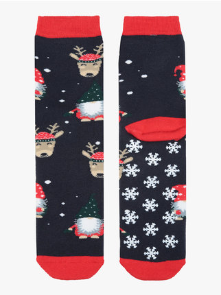 Calcetines navideños antideslizantes para hombre