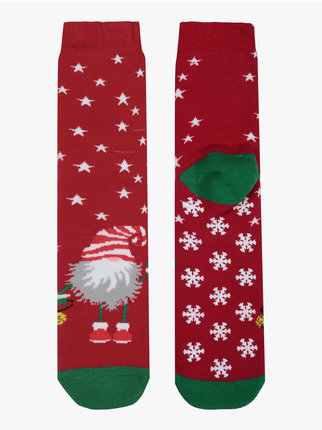 Calcetines navideños antideslizantes para mujer.