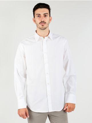 Camicia bianca uomo  classic fit