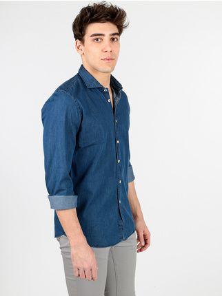 Camicia di jeans in cotone