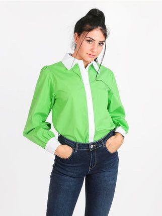 EU: 42 sconto 82% MODA DONNA Camicie & T-shirt Incrociato Verde 46 Studio Classics Blusa 