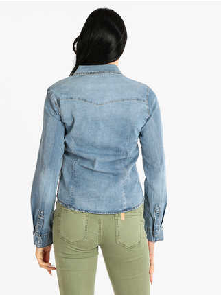 Camicia in jeans da donna