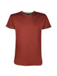 Camiseta de cuello redondo de algodón para hombre