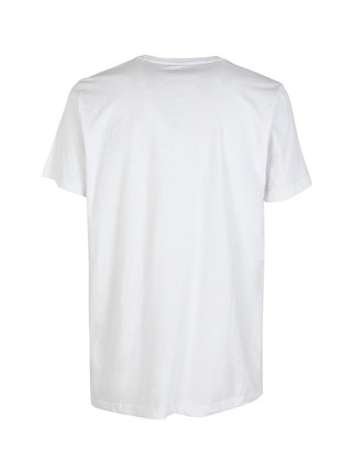 Camiseta de hombre de algodón con cuello redondo