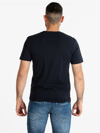 Camiseta de hombre de algodón con estampado