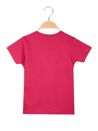 Camiseta de manga corta para niña con estampados