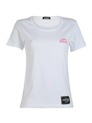 Camiseta de mujer de algodón elástico