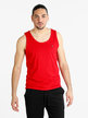 Camiseta de tirantes de cuello redondo para hombre en algodón