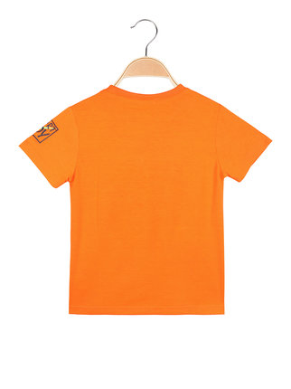Camiseta fluo de manga corta para niño